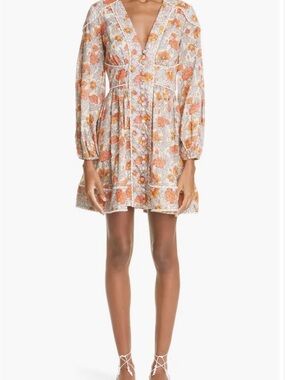 knee length dresses for ladies Zimmermann Awaken Metallic Gold Ruffled Knit Midi Dress